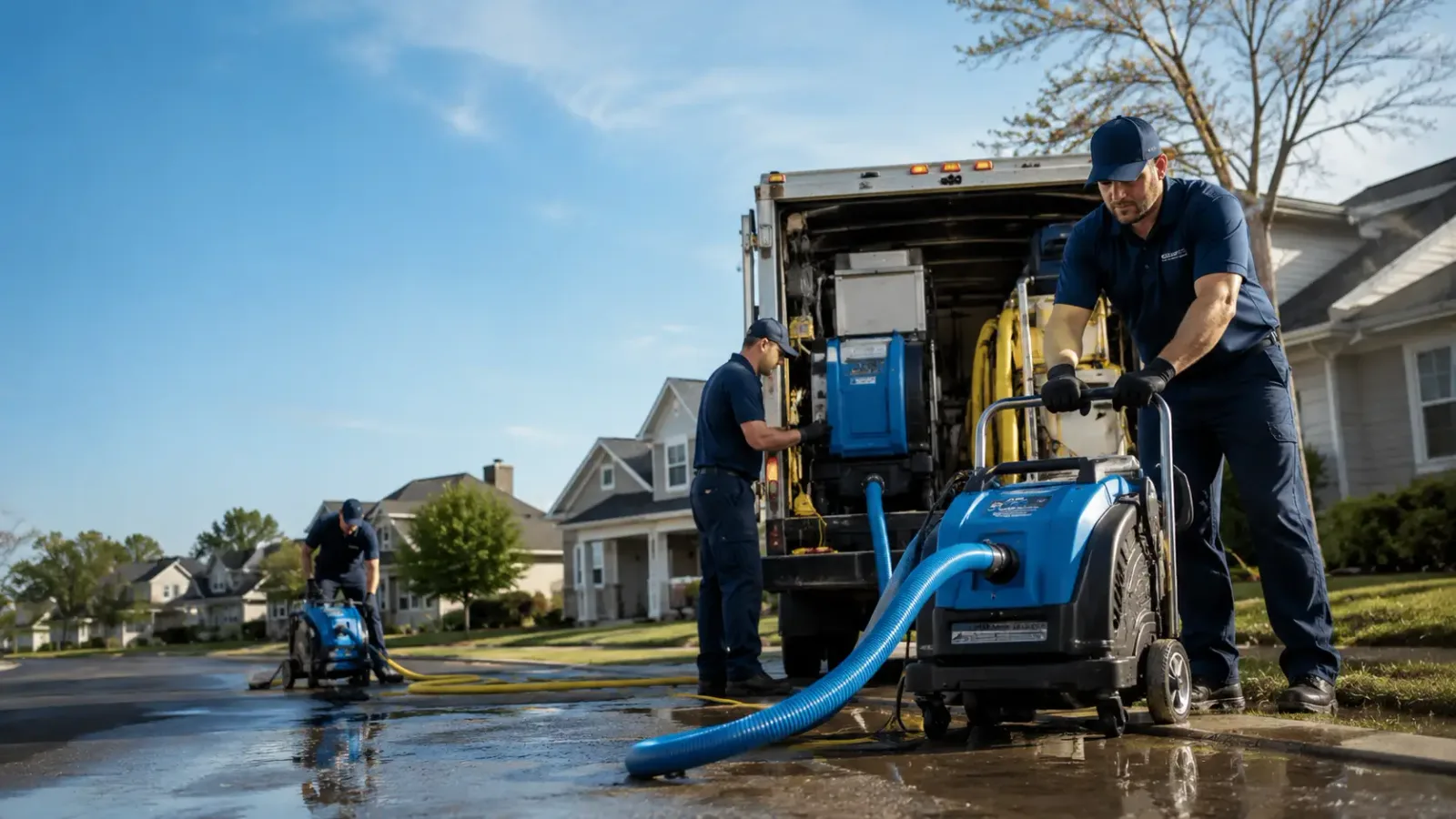 Flood Damage Cleanup in Rose Bud, AR